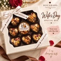 Wife’s Day Special ❤️ Heart Nut Chocolates