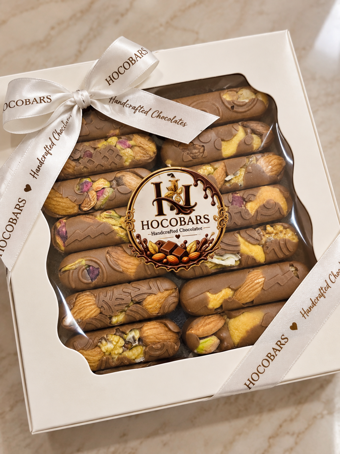 🍫 14- Bars Nutty Chocolate Gift Box